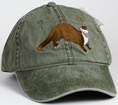Otter Hat ball hat embroidered cap adjustible trucker