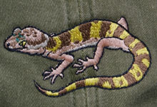 Banded Gecko  Reptile Hat ball hat baseball embroidered cap adjustible trucker