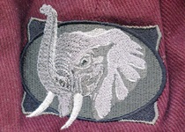 Elephant Hat ball hat embroidered cap adjustible trucker
