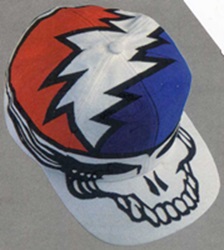 Steal Your Face Grateful Dead Hat ball hat embroidered cap adjustible trucker