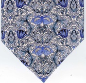 Signature Architect Arts and crafts movement morris macintosh fabric designer tie Necktie