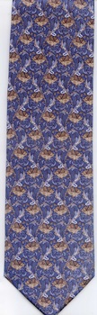 Art Nouveau  Architect fabric designer tie Necktie