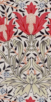 Bourne William Morris Architect Arts and crafts movement morris macintosh fabric designer tie Necktie