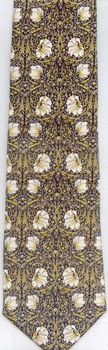 Pimpernel William Morris  Architect Arts and crafts movement morris macintosh fabric designer tie Necktie