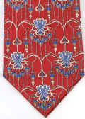 Birge Art Nouveau  Architect fabric designer tie Necktie