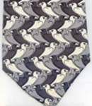 falcon eagle Escher Tesselation Tie