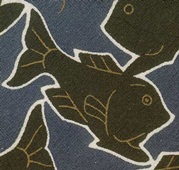 bird to fish Escher Tesselation Tie math Tie necktie