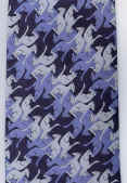 greyhound tesselation woven silk Escher Tie math Tie necktie