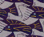 boat bird fish Escher Tesselation Bow Tie math Tie necktie