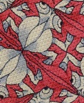 lizard Escher Tesselation Tie necktie