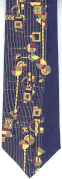 Frank Lloyd Wright architect designer decorator necktie ties