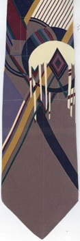 Frank Lloyd Wright architect designer decorator necktie ties