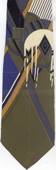 Frank Lloyd Wright architect designer decorator necktie ties
