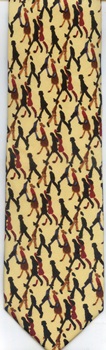 modern art painting surreal expressionist tie Necktie Going To Work L S Lowry 
