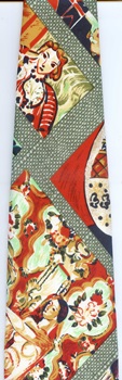 modern art painting surreal expressionist tie Necktie Matisse