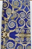 Signature Architect Klimt Arts and Crafts fabric designer tie Necktie