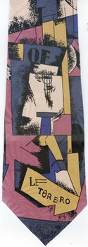Le Torero 1988 Pablo Picasso The aficionado  modern art painting surreal expressionist tie Necktie 
