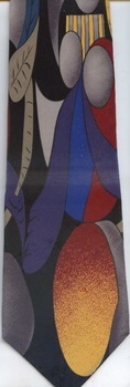 Woman With A Flower 1932  Picasso modern art painting surreal expressionist cubist tie Necktie  Picasso