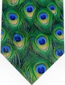 Peacock Eyes Tie