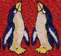 Penguin Repeat Tie Necktie