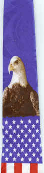 Eagle and Flag Tie