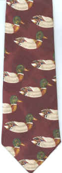 Duck Hunt Decoy Tie Necktie