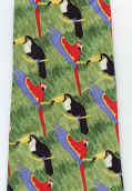 Exotic Birds Tie Necktie