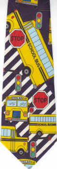 school bus Tie necktie