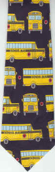 school bus Tie necktie