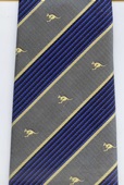 Kangaroo Repp Stripe boys length necktie youth ties