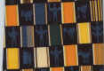 African Icat Fabric Tie textile Classical Civilizations Africa ceramics shield design face mask necktie ties
