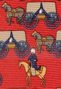 Soldiers Horses cart Middle Eastern Army Off The Cuff  necktie ties