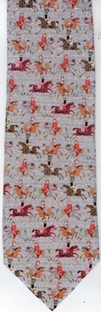Persian Polo Players horse Fox & Chave necktie ties