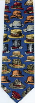 Vintage Hats Accessory fashion antique VanHeusen Tie necktie
