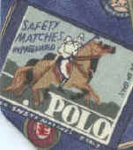 Polo saddle Horse Match Books stallion equine mallet gear Beans McGee necktie Tie