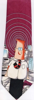 Dilbert comic strip tie Necktie