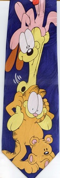 Garfield comic strip tie Necktie
