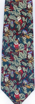 Snow white and the seven dwarves characters movie animation tie Disney tie necktie