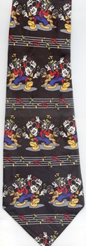 Mickey Mouse cartoon comic strip walt disney tie tie necktie