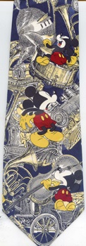 Mickey Mouse cartoon comic strip walt disney tie tie necktie