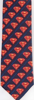Superman comic strip tie Necktie