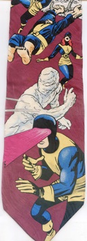 Daredevil Marvel comic strip tie Necktie