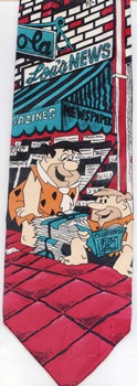 Fred Flintstone Hanna-Barbera Hanna Barbera  tie necktie