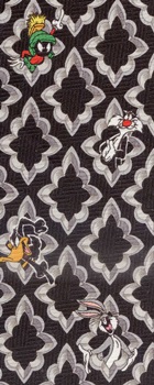 looney tunes Bugs Bunny cartoon chararacters daffy duck tweedy bird sylvester Marvin the Martian Roadrunner warner brothers studio Tie necktie