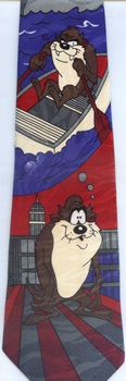 bugs bunny marvin the alien looney toons tunes Classic tie cartoon comic strip tie tie necktie