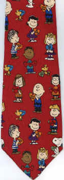 Be Mine  valentine Peanuts comic strip charlie brown snoopy tie Necktie