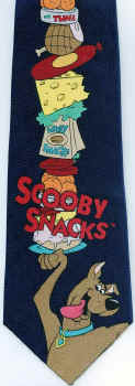 Scoobie doo food Hanna-Barbera Hanna Barbera  tie necktie