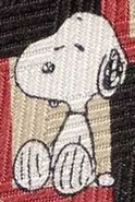 Snoopy Boxed Peanuts comic strip charlie brown snoopy tie Necktie