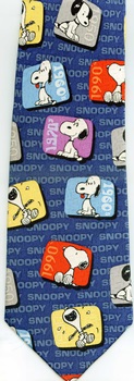 Snoopy's TV Decades Peanuts comic strip charlie brown snoopy tie Necktie