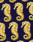 Seahorse Repeat Tie